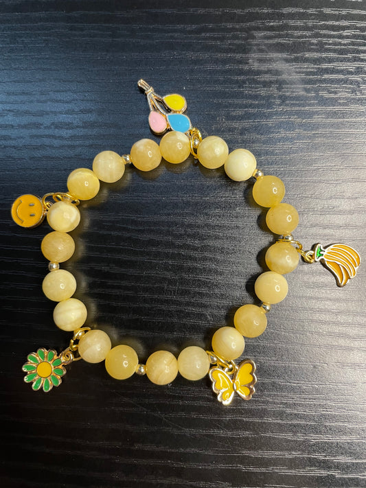 Yellow w/charms
